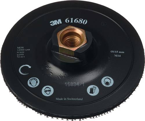 Stützteller Scotch Brite™ DH-AC D.125mm M14 m.Zentrierung 3M 7000061389