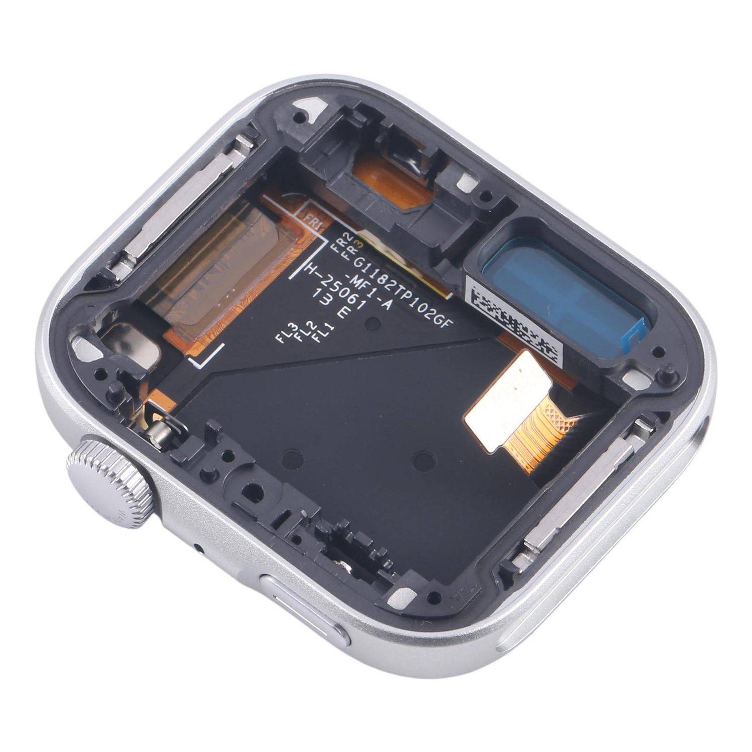 Für Huawei Watch Fit 4 LCD Display Ersatzteil mit Rahmen Silber Reparatur