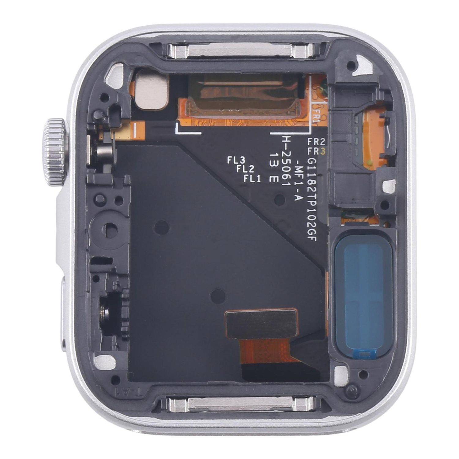 Für Huawei Watch Fit 4 LCD Display Ersatzteil mit Rahmen Silber Reparatur