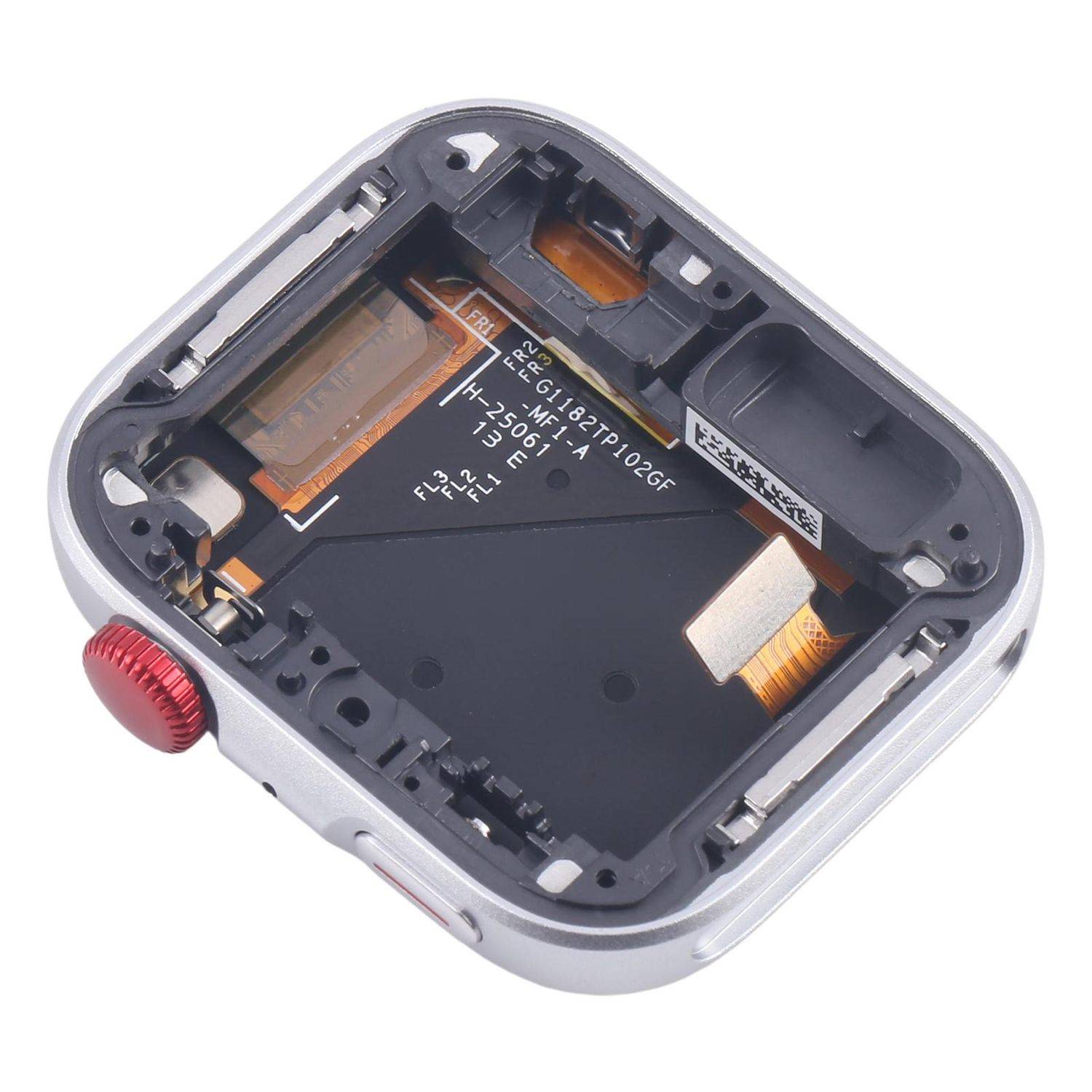 Für Huawei Watch Fit 4 LCD Display Ersatzteil mit Rahmen Rot Reparatur