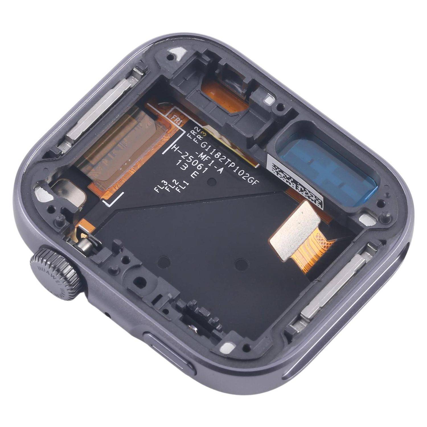 Für Huawei Watch Fit 4 LCD Display Ersatzteil mit Rahmen Schwarz Reparatur