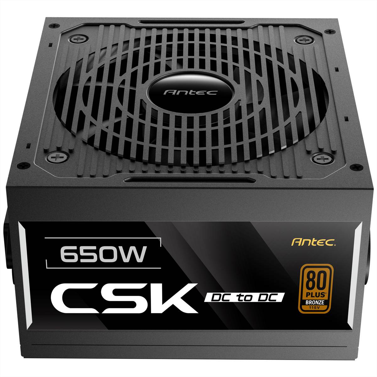 ANTEC CSK650DC PC Netzteil 650W ATX 2.52-kompatibel, schwarz