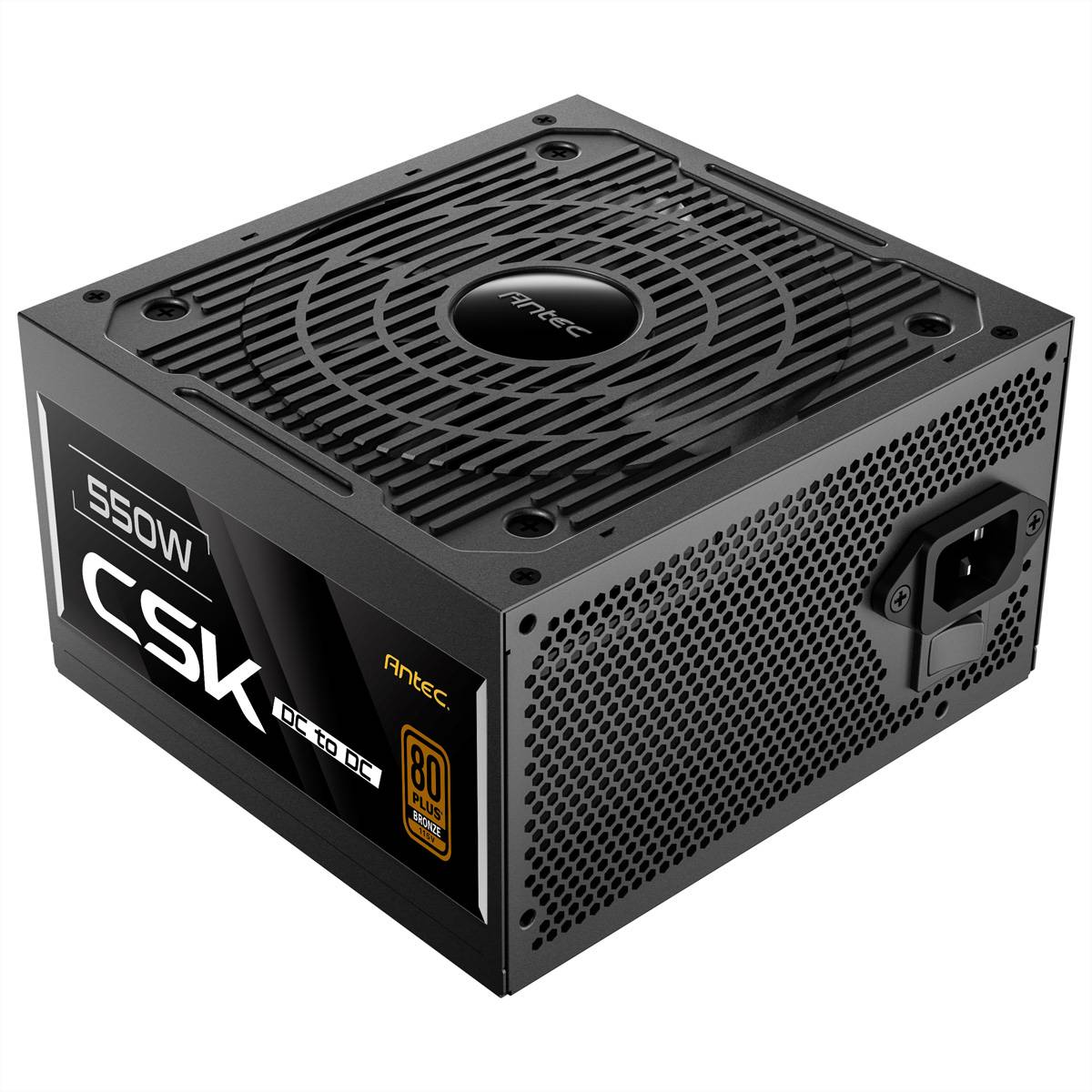 ANTEC CSK550DC PC Netzteil 550W ATX 2.52-kompatibel, schwarz
