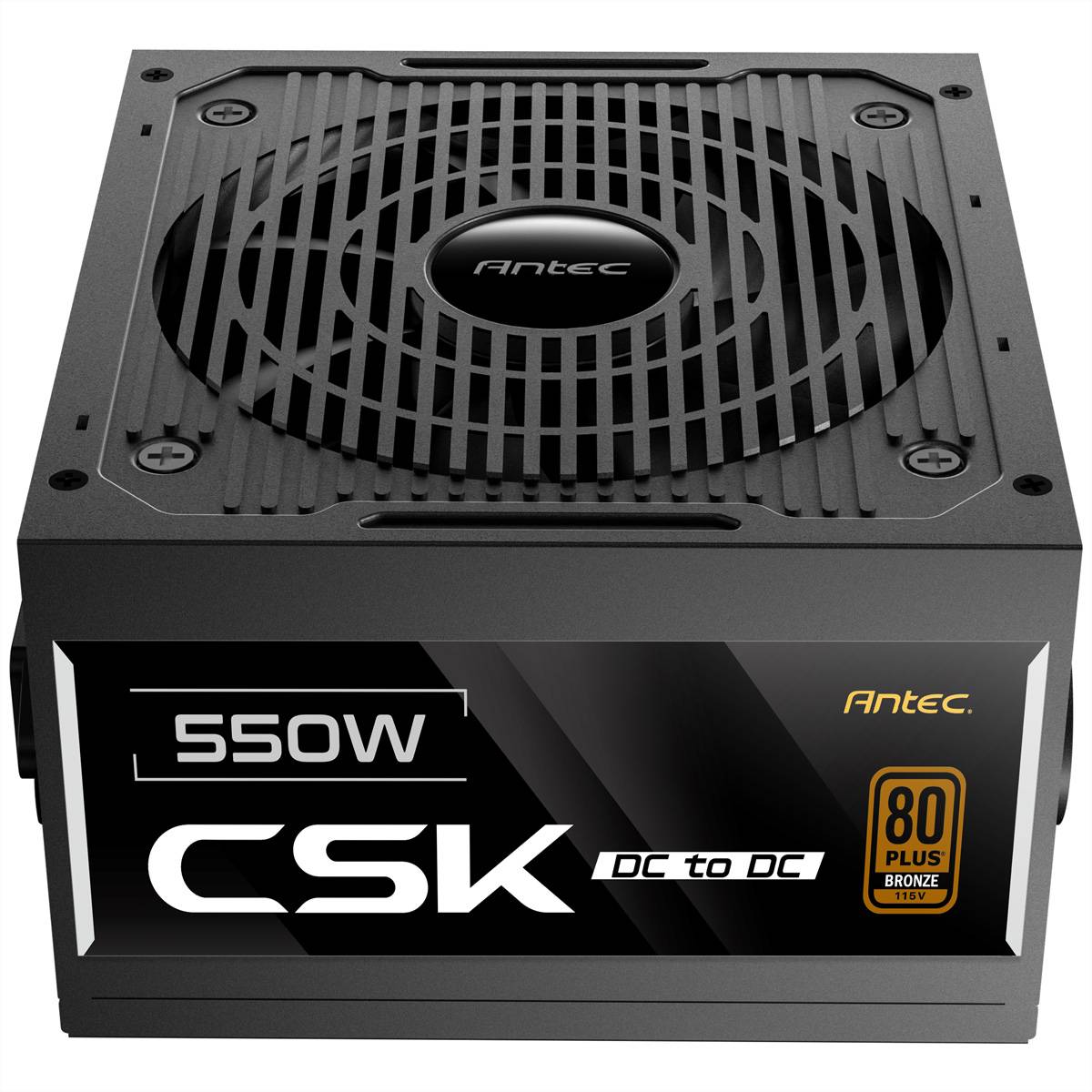 ANTEC CSK550DC PC Netzteil 550W ATX 2.52-kompatibel, schwarz