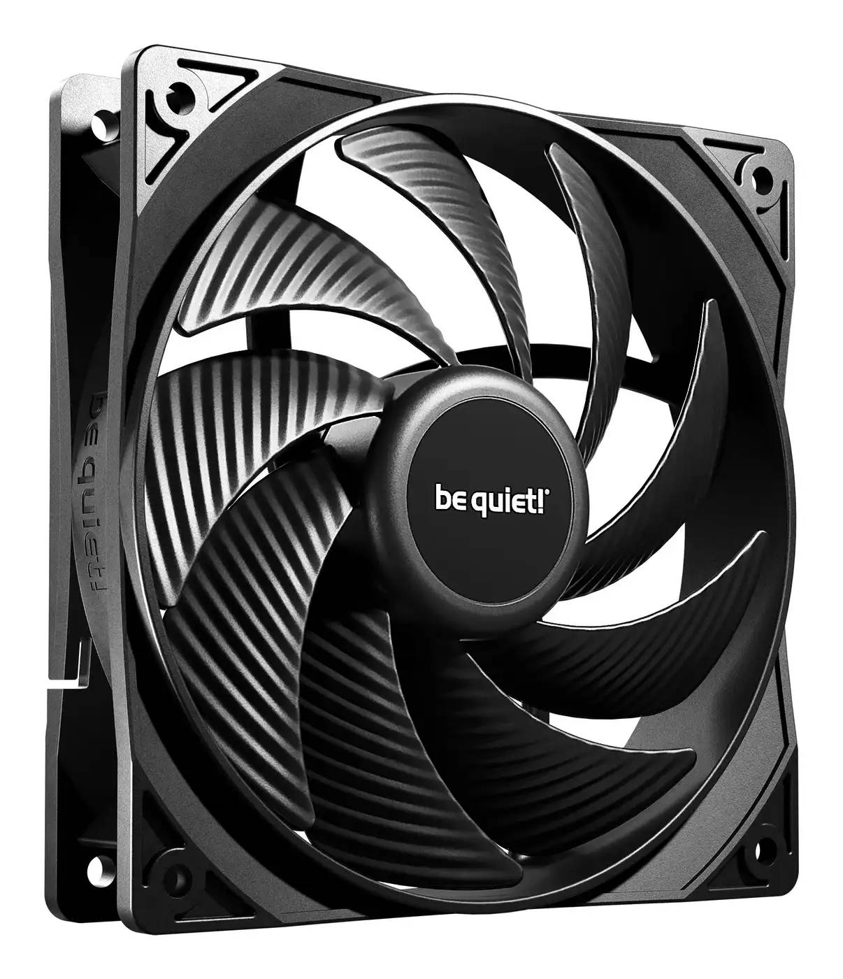 be quiet! Pure Wings 3 120 mm PWM high-speed Triple Pack, Ventilator, 12 cm, 2100 RPM, 101,2 m³/h, Schwarz