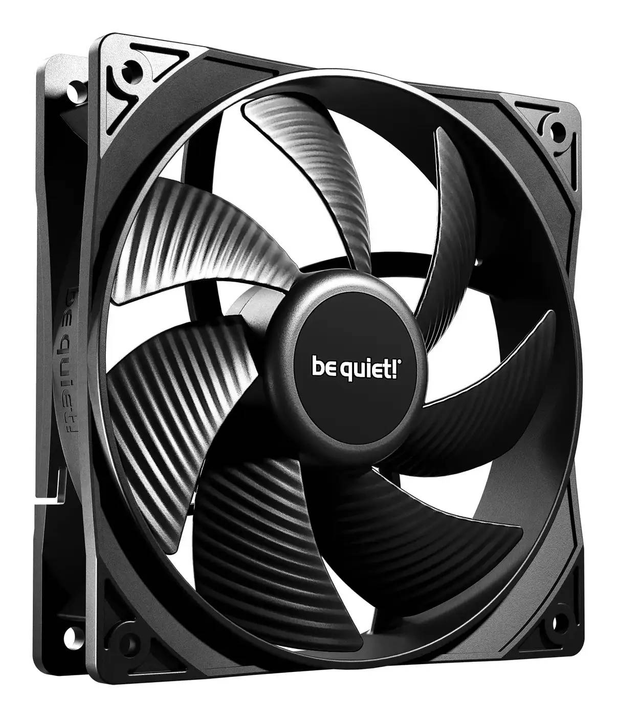 be quiet! Pure Wings 3 120 mm PWM Triple Pack, Ventilator, 12 cm, 1600 RPM, 84,8 m³/h, Schwarz