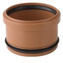 airfit PP-Abwasser-Innen-ReduzierstückDN125/110 für erdverlegte Rohre,rotbraun