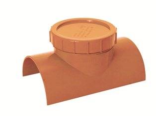 airfit Klebereinigung aus PVC-U, DN 125Baulänge 210 mm