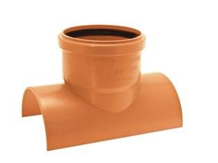 airfit Klebeabzweig 90 Grad, DN 200/160aus PVC-U