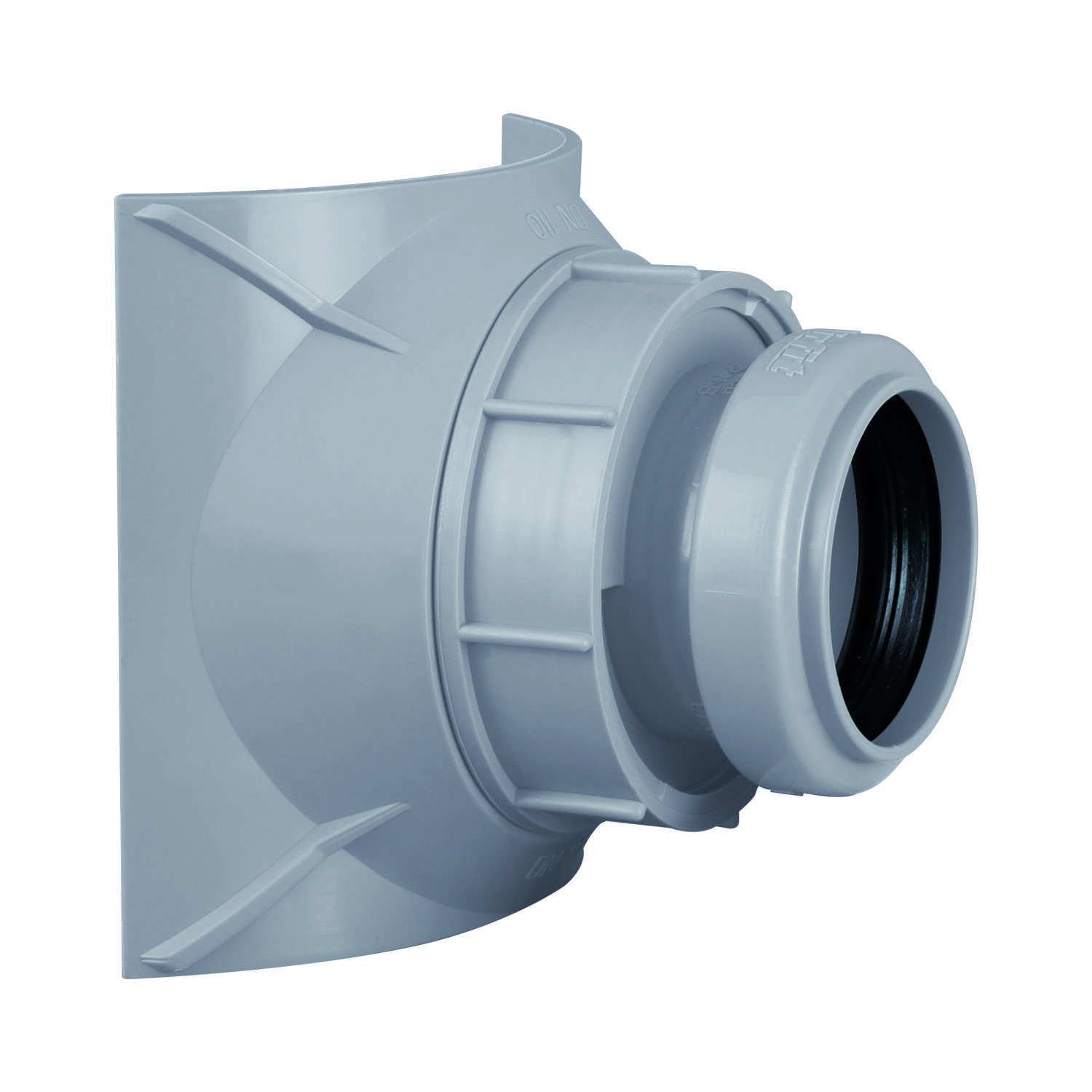 airfit Schraubabzweig DN 90/40grau , Z-42.1-603