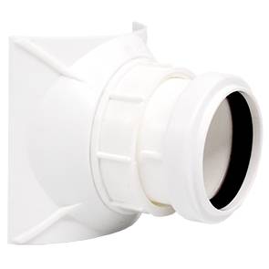 airfit Schraubabzweig DN 125/50weiß , Z-42.1-603