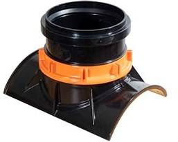 airfit dérivation vissée DN 250x160 pour tuyau en pierre, DN 250/160