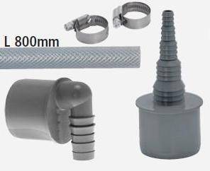 airfit Kondensat-Setbestehend aus: Schlauchwinkel DN 50,