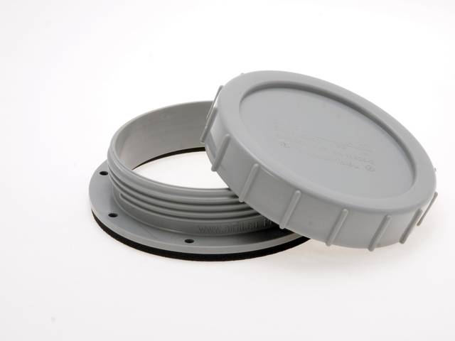 airfit Reinigungsflanschf. Wände, Behälter, Maschinenverkleidung