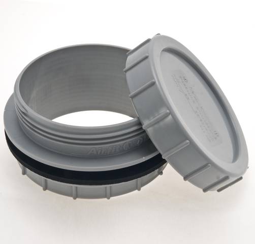 airfit ReinigungsverschraubungReinigungs- und Zugriffsöffnung
