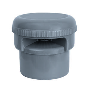 airfit Rohrbelüfter DN 110für Abflussrohr, aus PP, grau