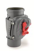 airfit Rückstauverschluss DN 125für senkrechte Montage