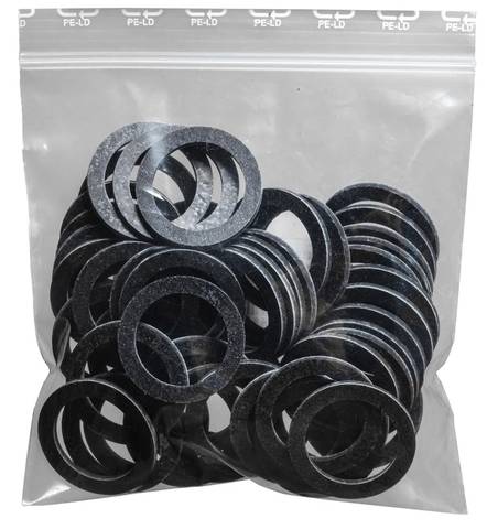 airfit 50,5x39x2mm 1 1/4" NBR, joint de rechange pour gaz 50 pièces pour eau potable et gaz