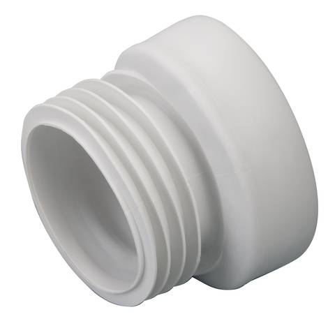 airfit manchette d'étanchéité DN 110 excentrique pour WC, avec décalage 20 mm, blanc