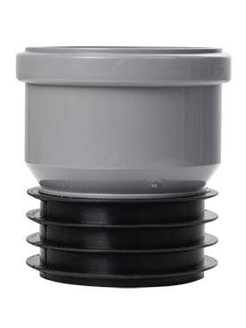 airfit PP-Universal-Steckmuffe Plus DN 90/90, konzentrisch, für dickwandige Rohre.