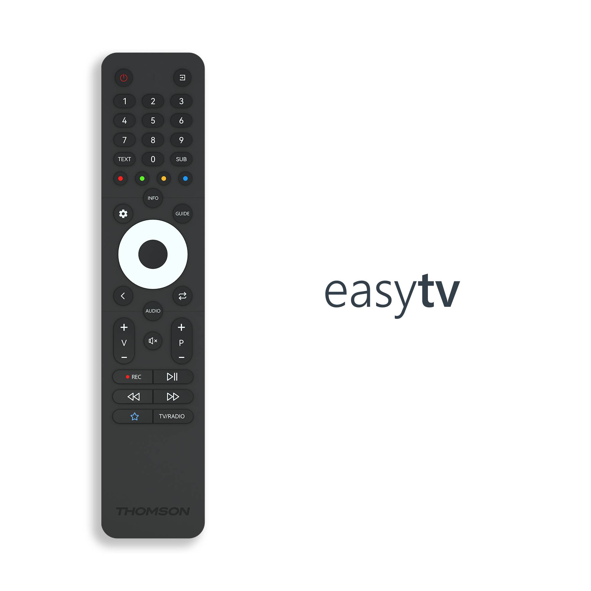 Thomson-Fernbedienung für Easy TV -RC112D-