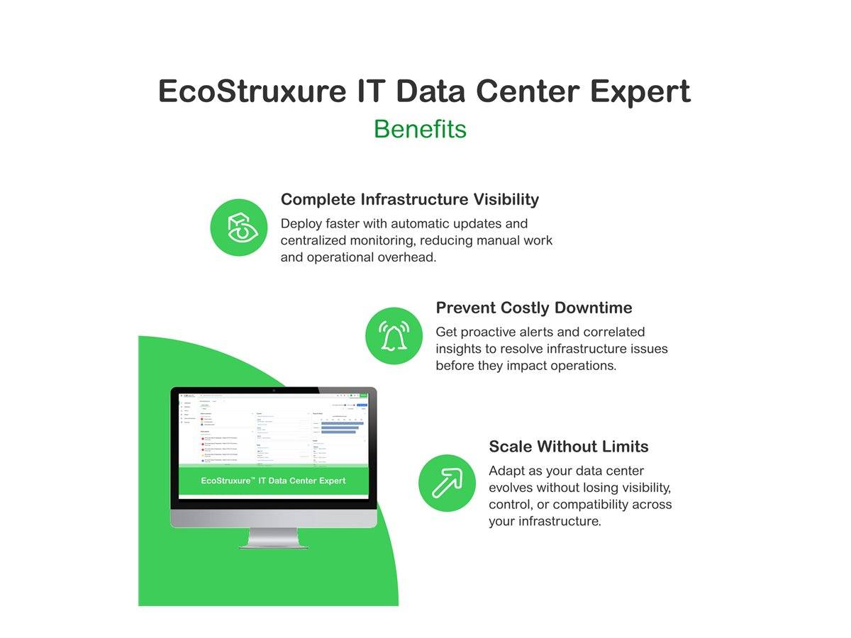 APC EcoStruxure IT Expert Data Center Expert - Abonnement-Lizenz (3 Jahre)