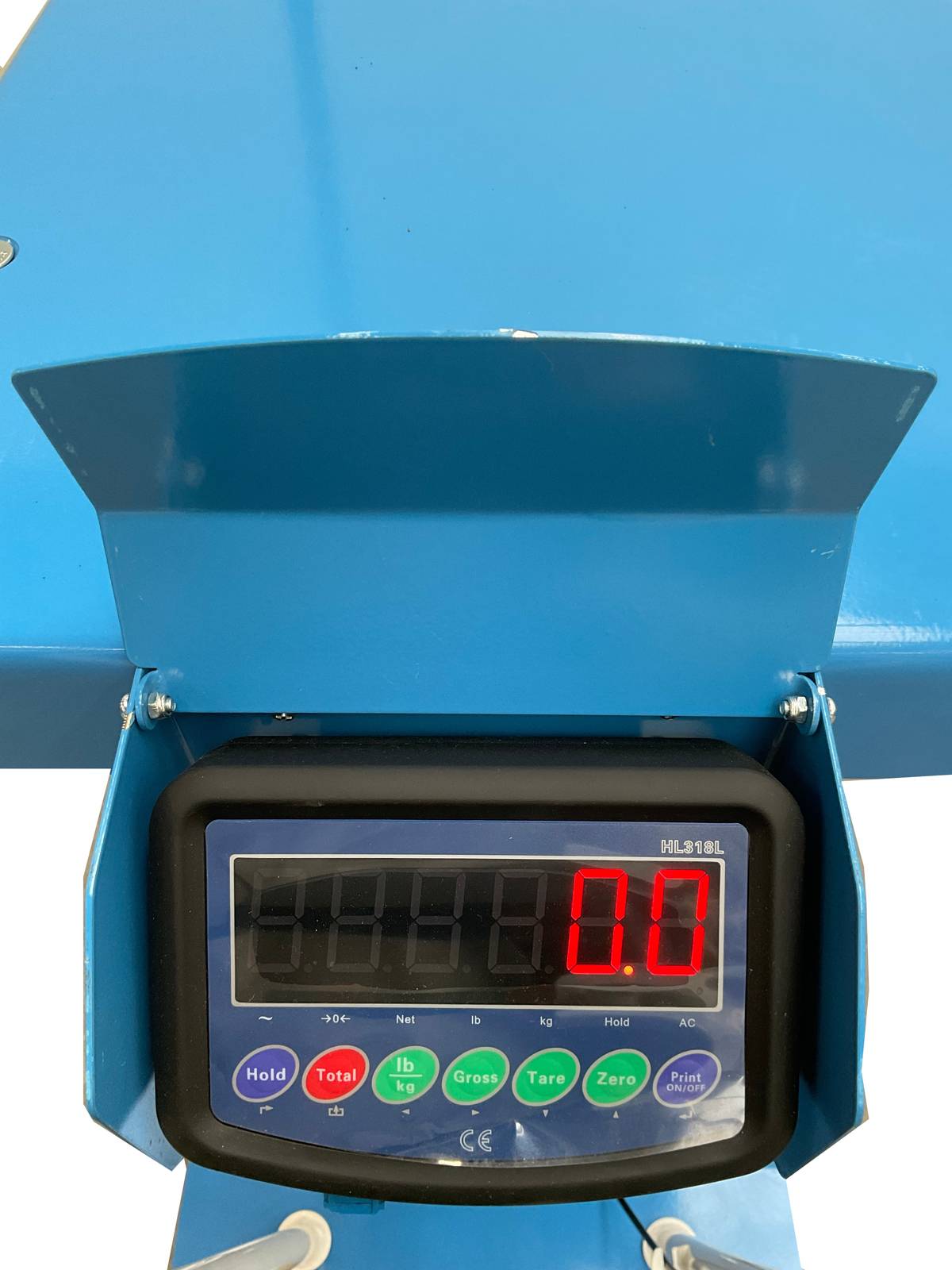 Hanselifter manueller mobiler Hubtisch mit Waage SPA500W Hubhöhe 12020mm Tragkraft 500kg