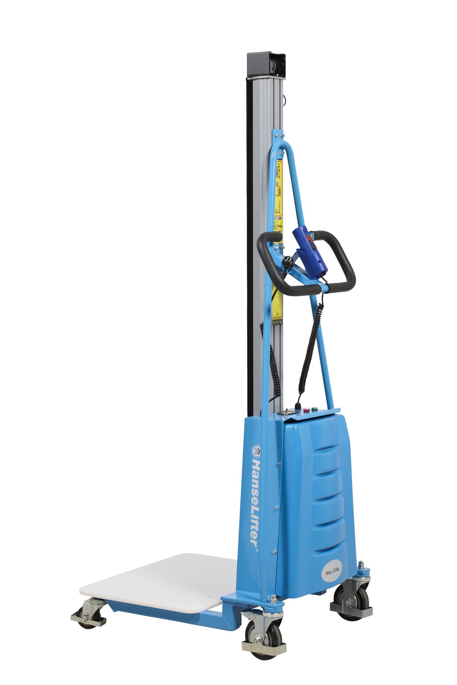 Hanselifter Elektro-Minilift Tragkraft 100kg Hubhöhe 1700mm