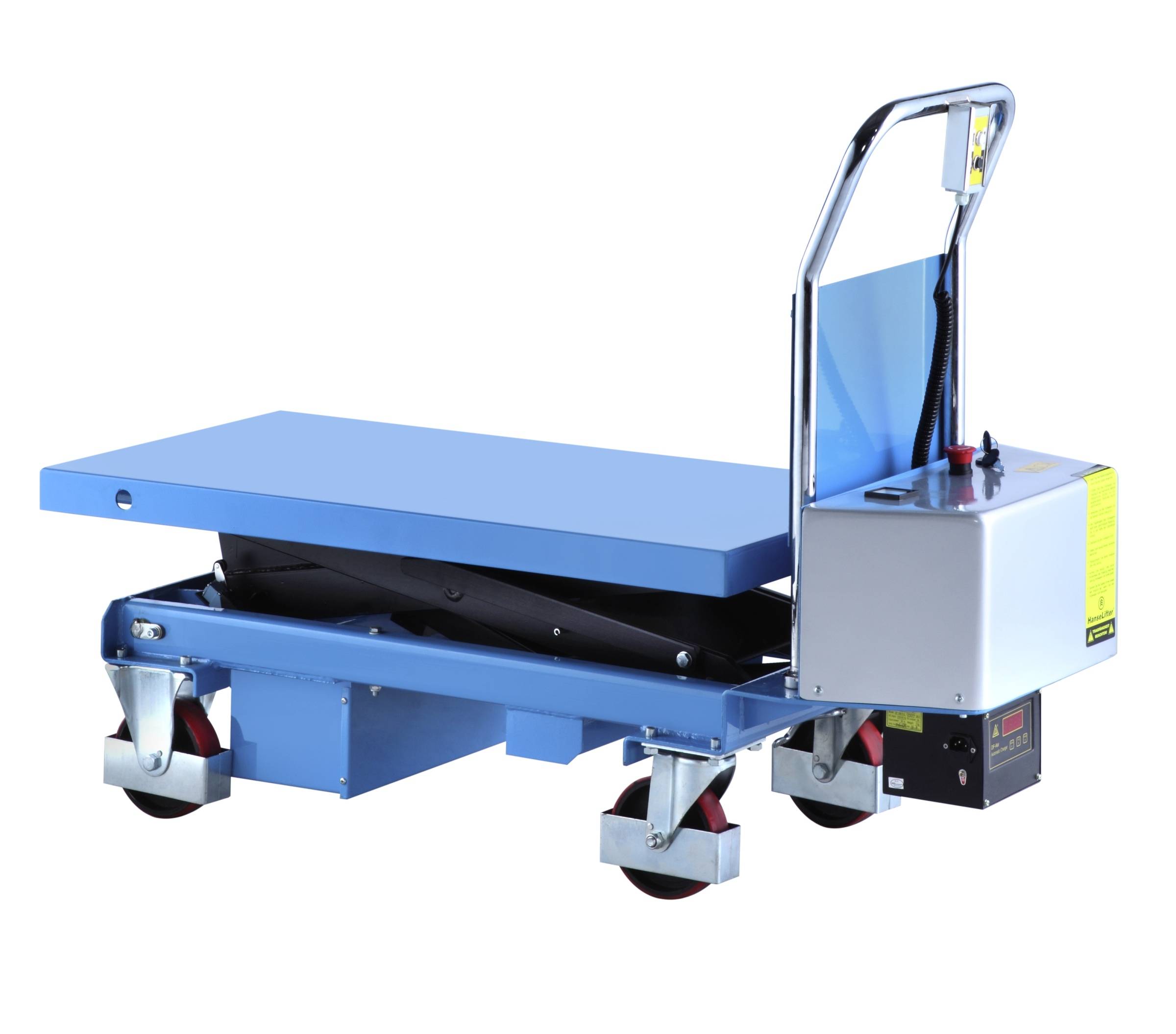 HanseLifter elektrischer Hubtischwagen E-TF75 Hubhöhe 970mm Tragkraft bis 750kg