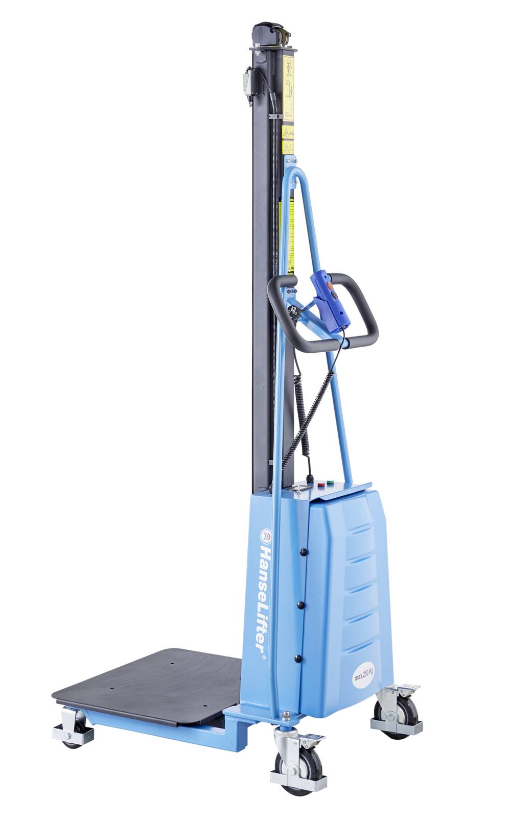 Hanselifter Elektro-Minilift Tragkraft 250kg Hubhöhe 1965mm