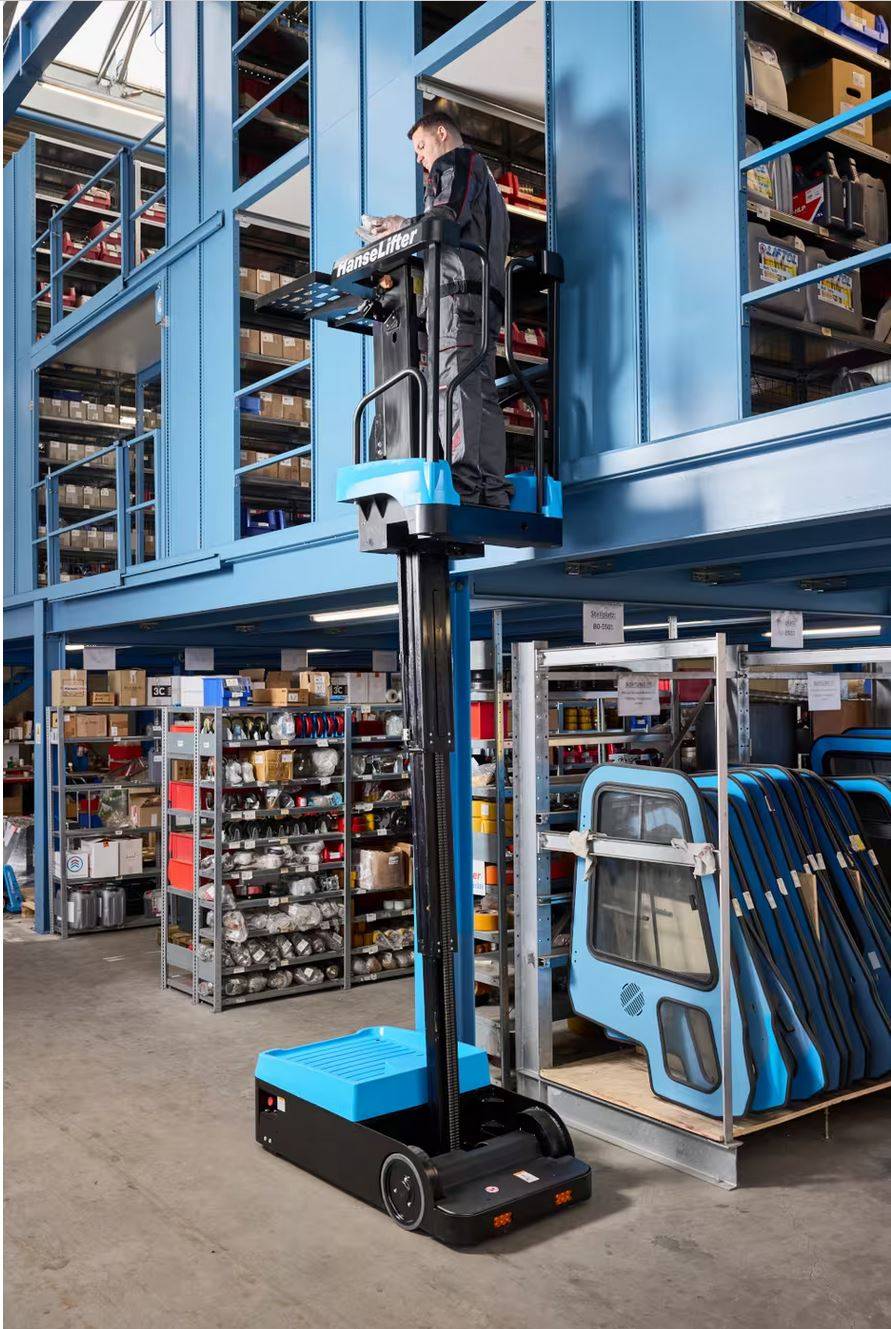Hanselifter Lithium Hoch-Kommissioniergerät Easypick 1030 Hubhöhe 2995mm Tragkraft 135kg