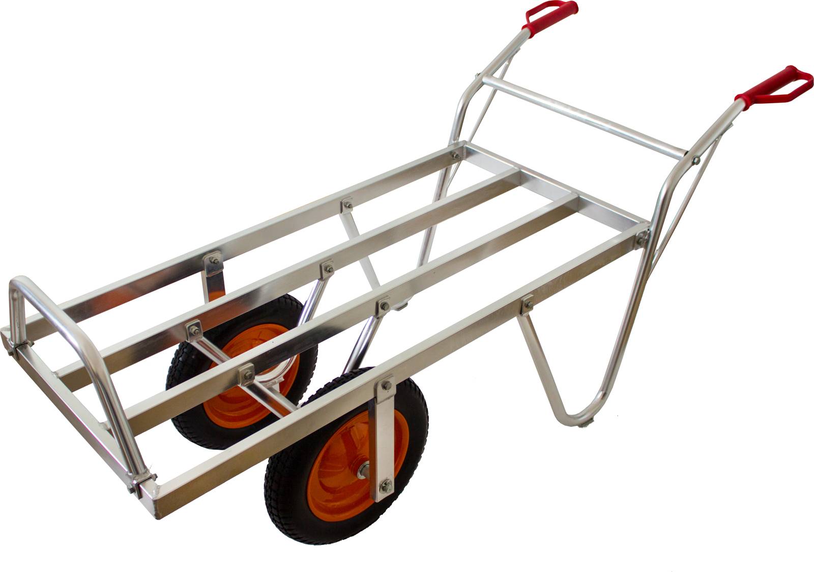 Pro-Bau-Tec Aluminium Schweizer Karre mit pannensicheren PU-Rädern Tragkraft 200kg