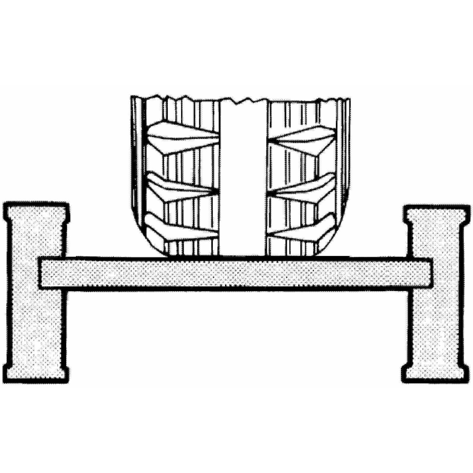 Mauderer Verladetechnik Allround-Schiene B mit Rand 2 Stück 196cm Länge 2600kg Tragkraft