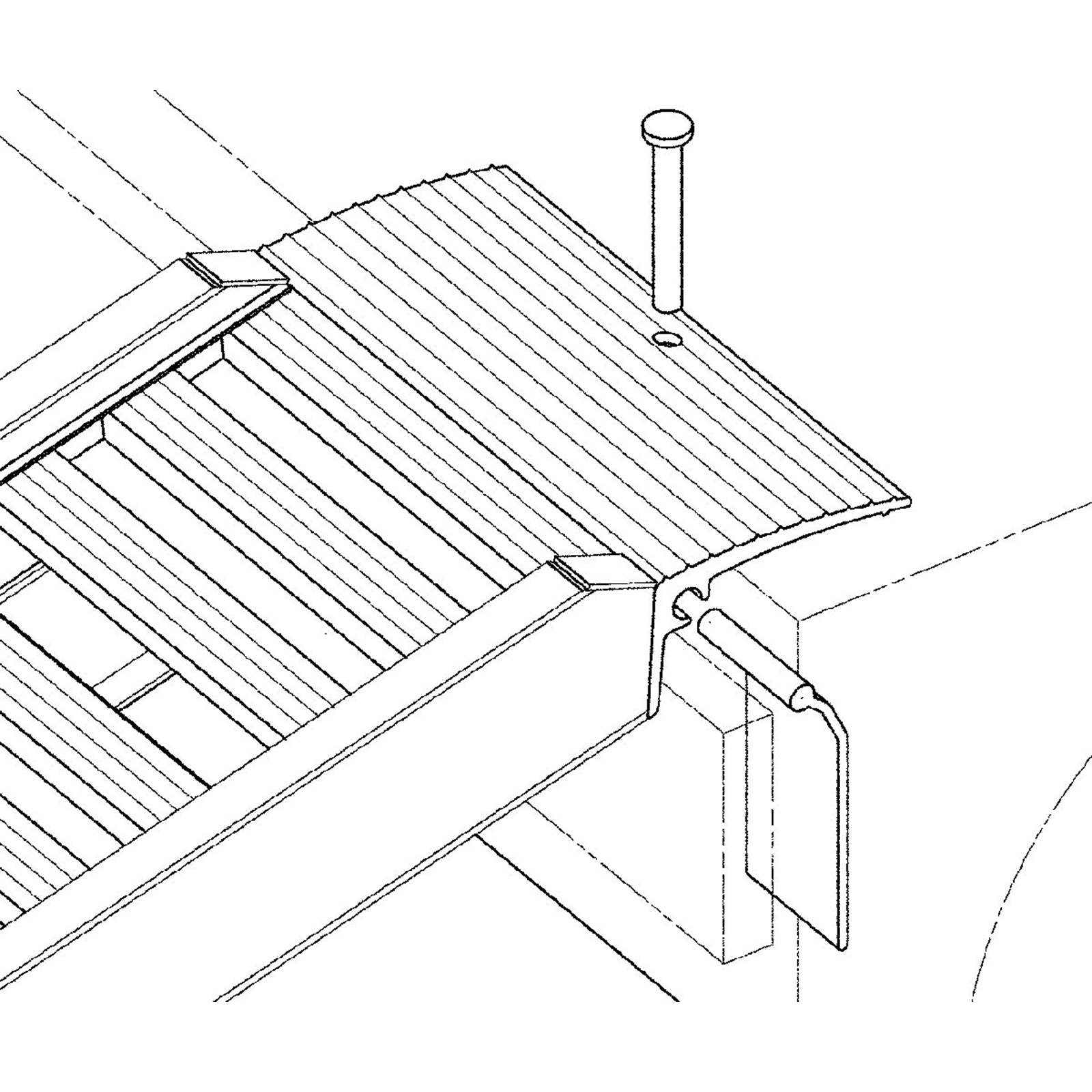 Mauderer Verladetechnik ExtraKompakt-Schiene KO 2 Stück 243cm Länge 35cm Breite