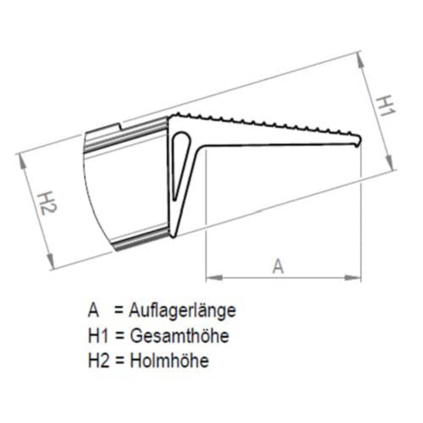 Mauderer Verladetechnik Schwerlast-Schiene XOS 2 Stück 400cm Länge