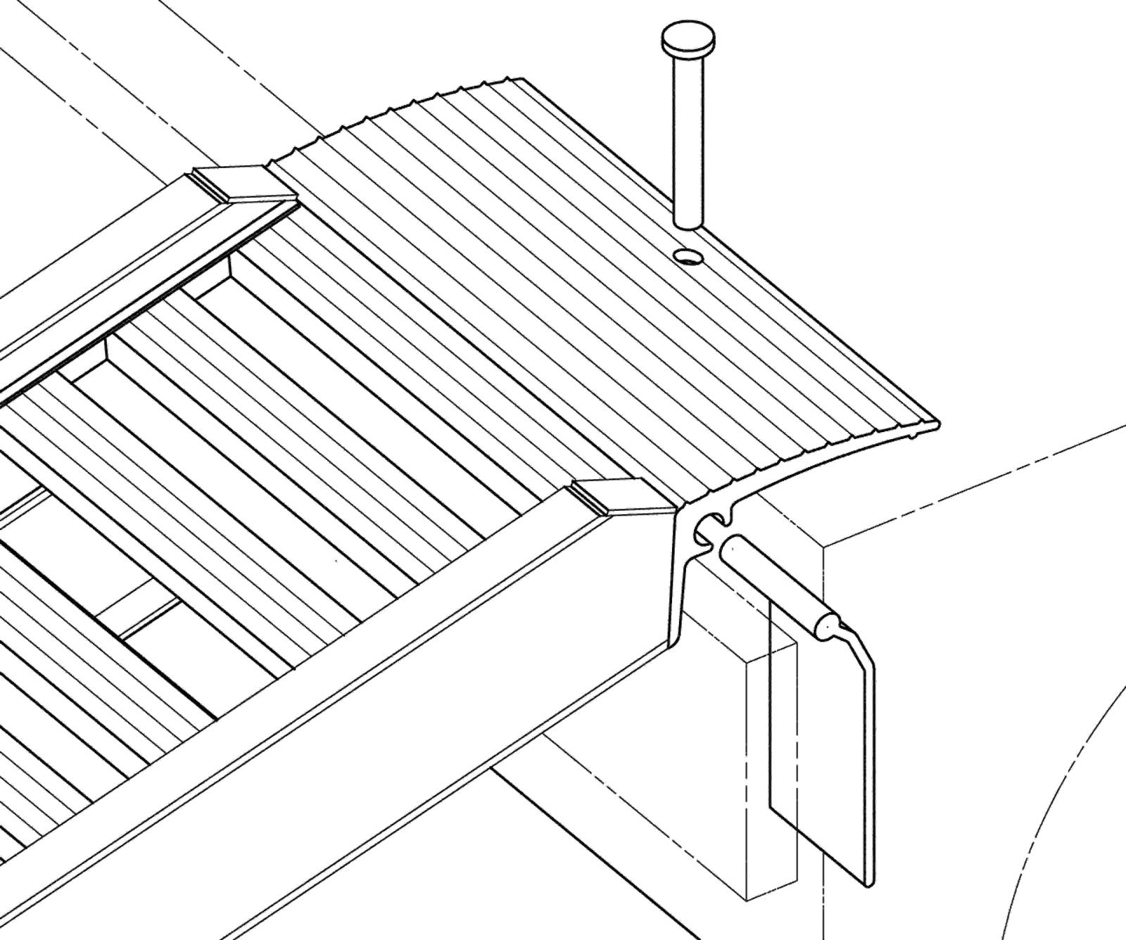 Siedra Allround Verladeschienen mit Rand Schienenlänge 2650mm Tragkraft 950kg (1 Stück)
