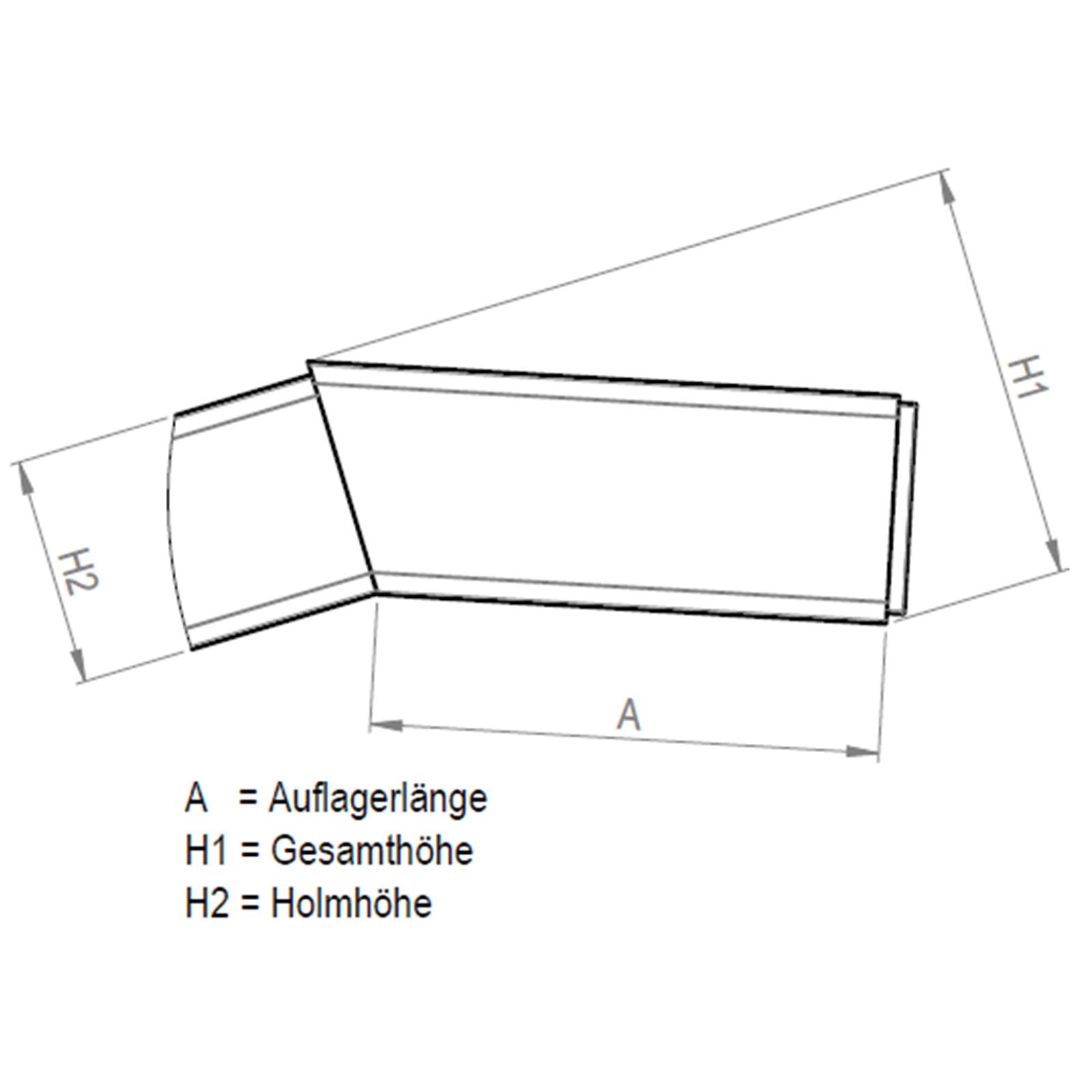 Mauderer Verladetechnik SuperLeicht-Schiene A mit Rand 2 Stück 200cm Länge