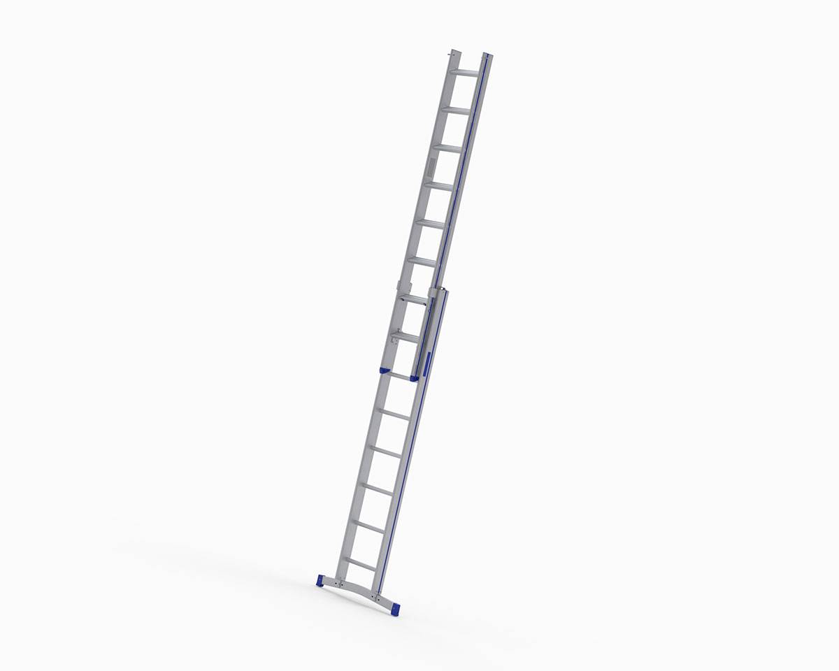 Mauderer Bavaria Hybrid Mehrzweckleiter 740 2x14 Sprossen/Stufen