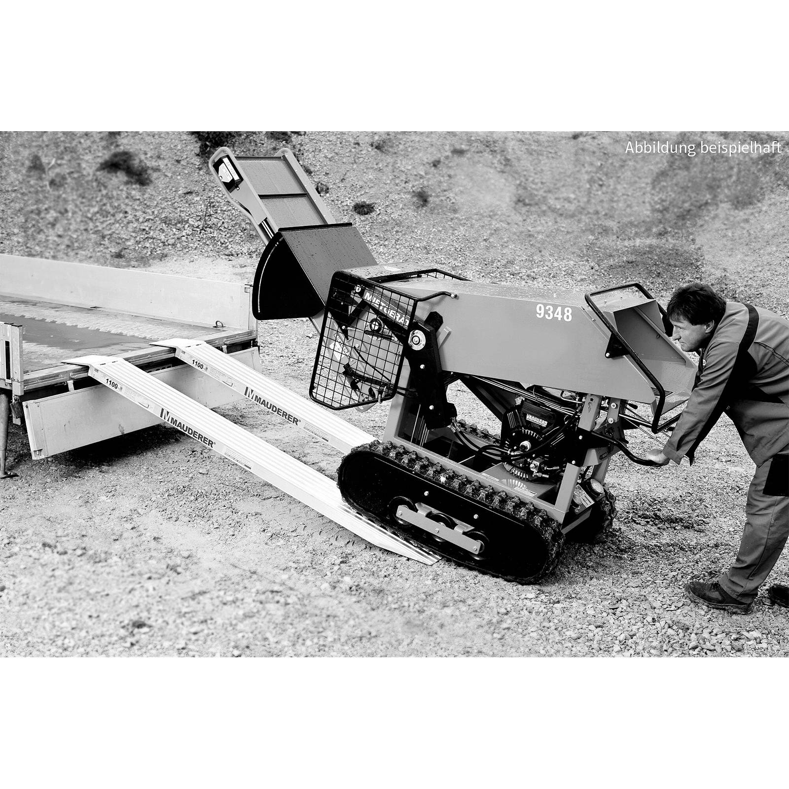 Mauderer Verladetechnik SuperLeicht-Schiene AO ohne Rand 2 Stück 300cm Länge