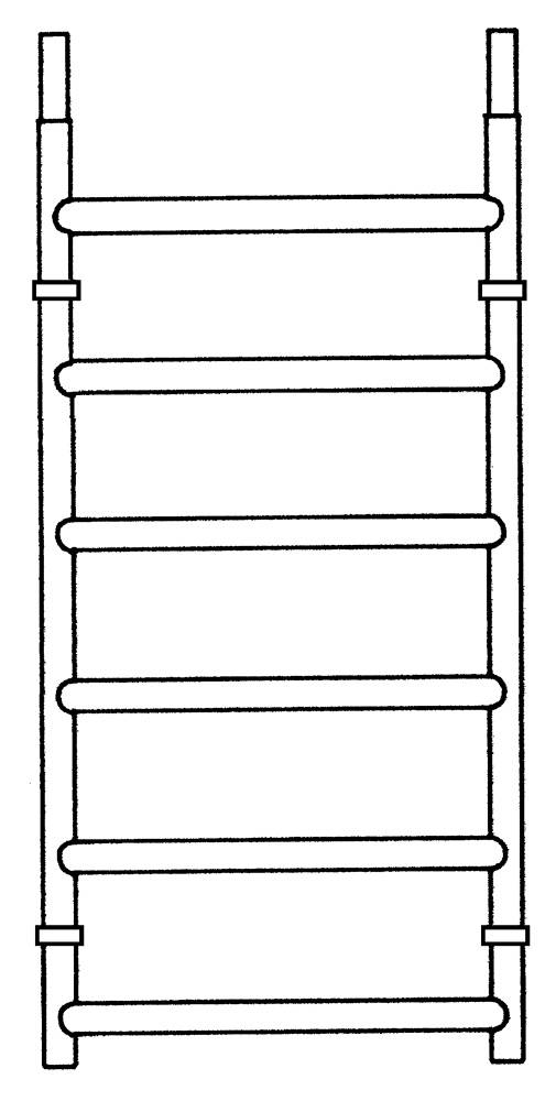 Euroline 6-Sprossenrahmen 0,75m rechts