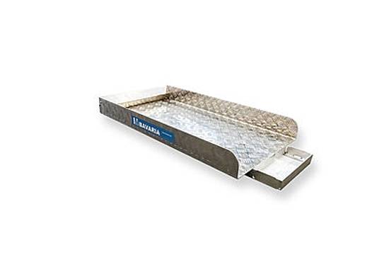 Mauderer Bavaria Arbeitsplattform für Wartungsleitern für Photovoltaik-Anlagen