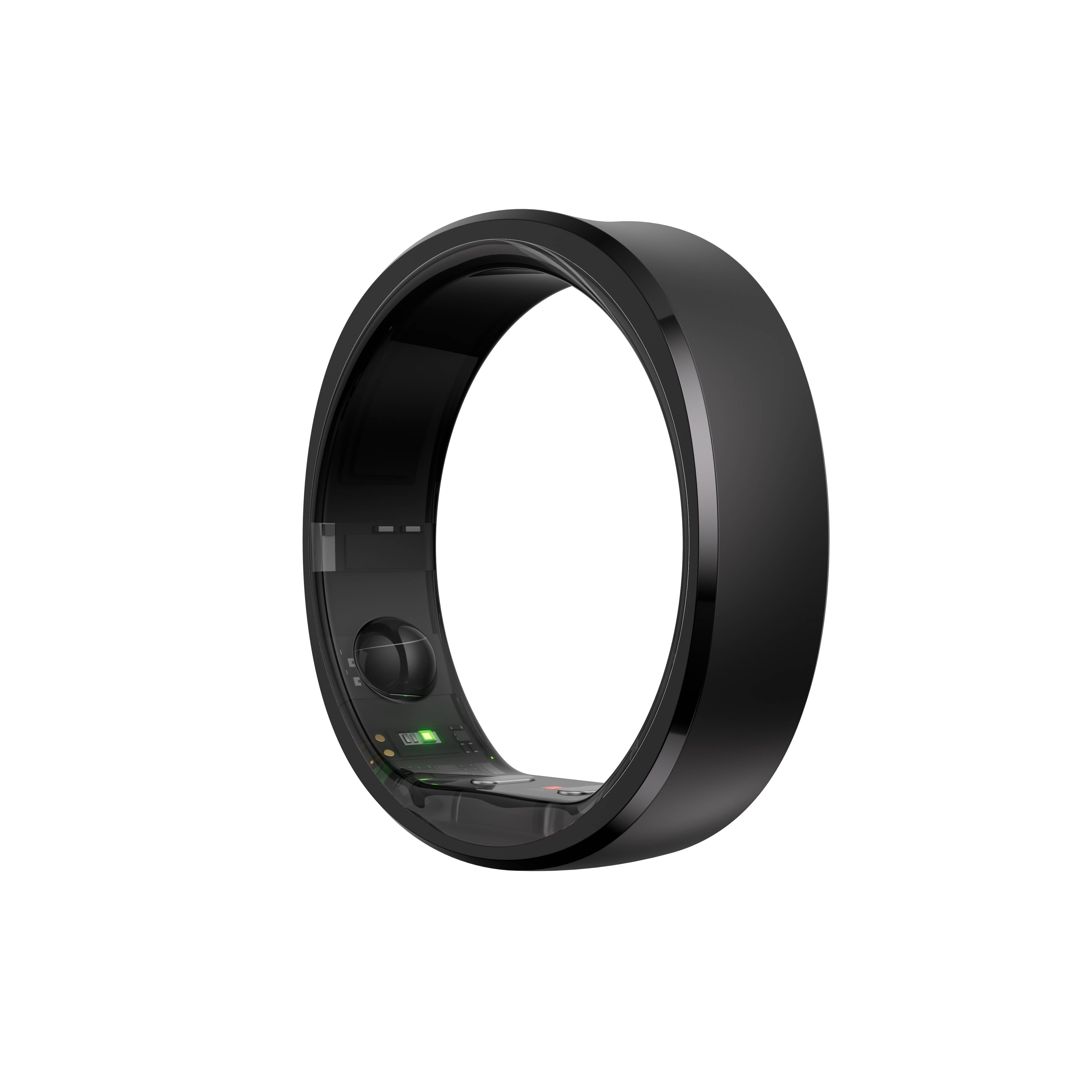RINGCONN Smart Ring Gen2 Schwarz - mit Zusatzfunktion: Schlaf-Apnoe-Erkennung