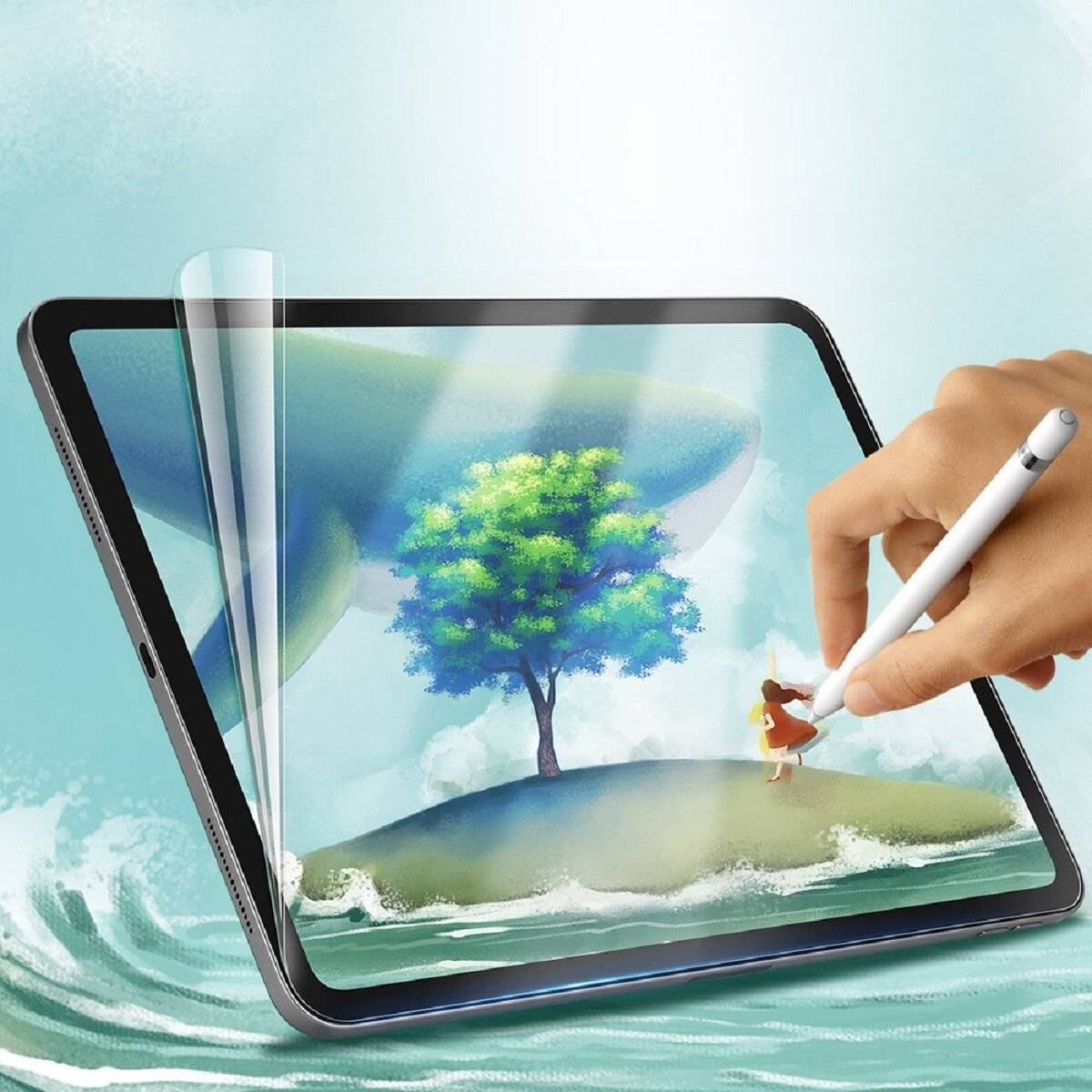 Film Papier zum Zeichnen auf dem Tablet Schutz PET-Folie kompatibel mit Honor Pad X9 11.5 Zoll