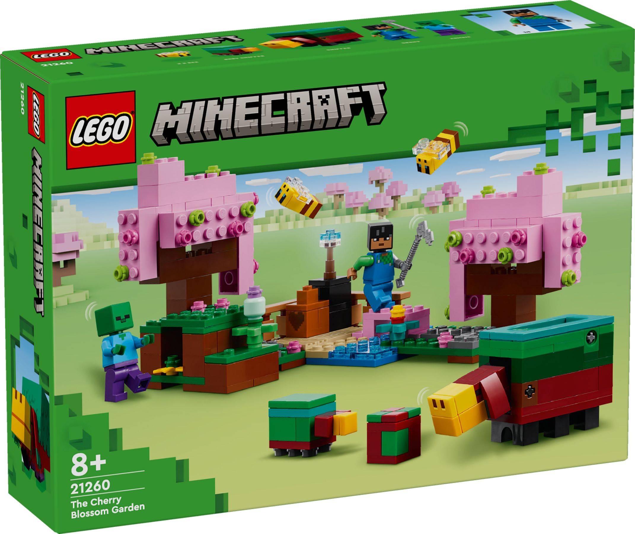 LEGO® Minecraft™ 21260 Der Kirschblütengarten