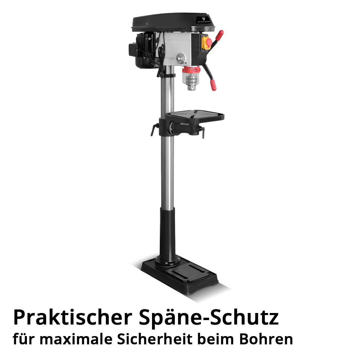 STAHLWERK BD-900 ST Säulenbohrmaschine 900W Leistung 280 - 2.380 U/min