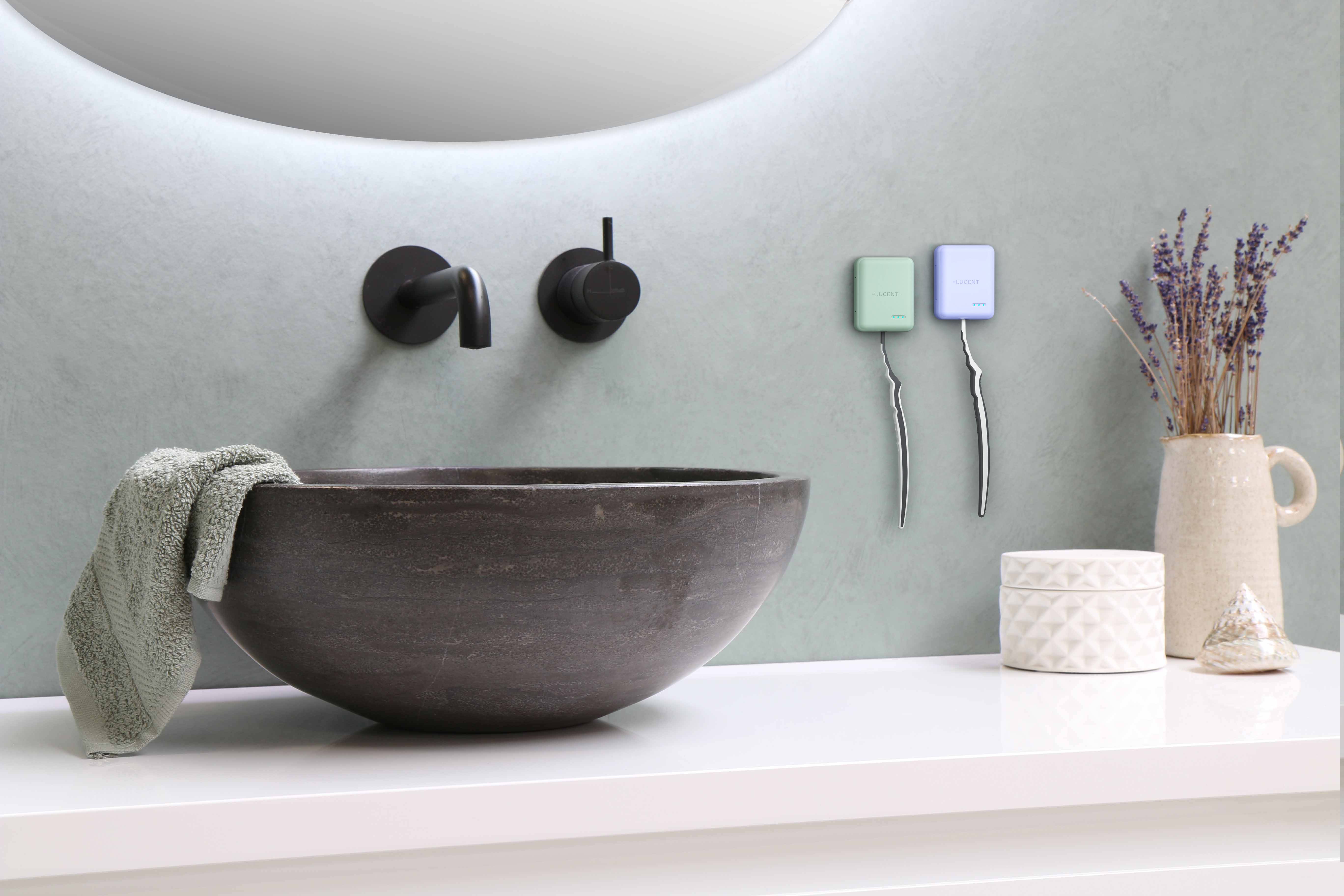 LUCENT Aurora Zahnbürsten Sterilisator lavendel