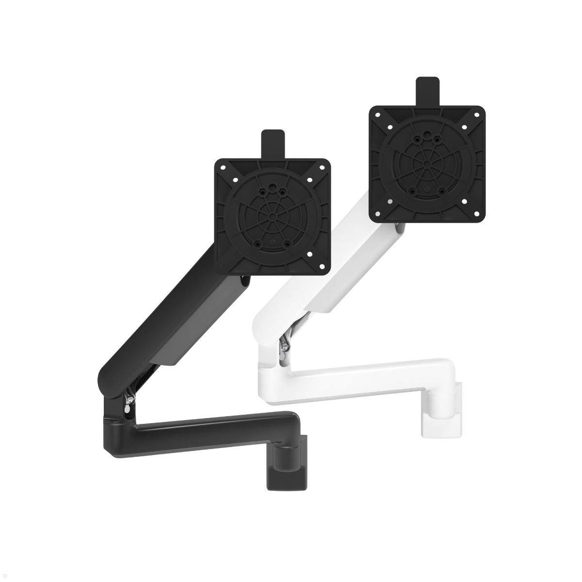 Dataflex Viewprime plus schwenkbare Monitorhalterung für Systemschiene, schwarz