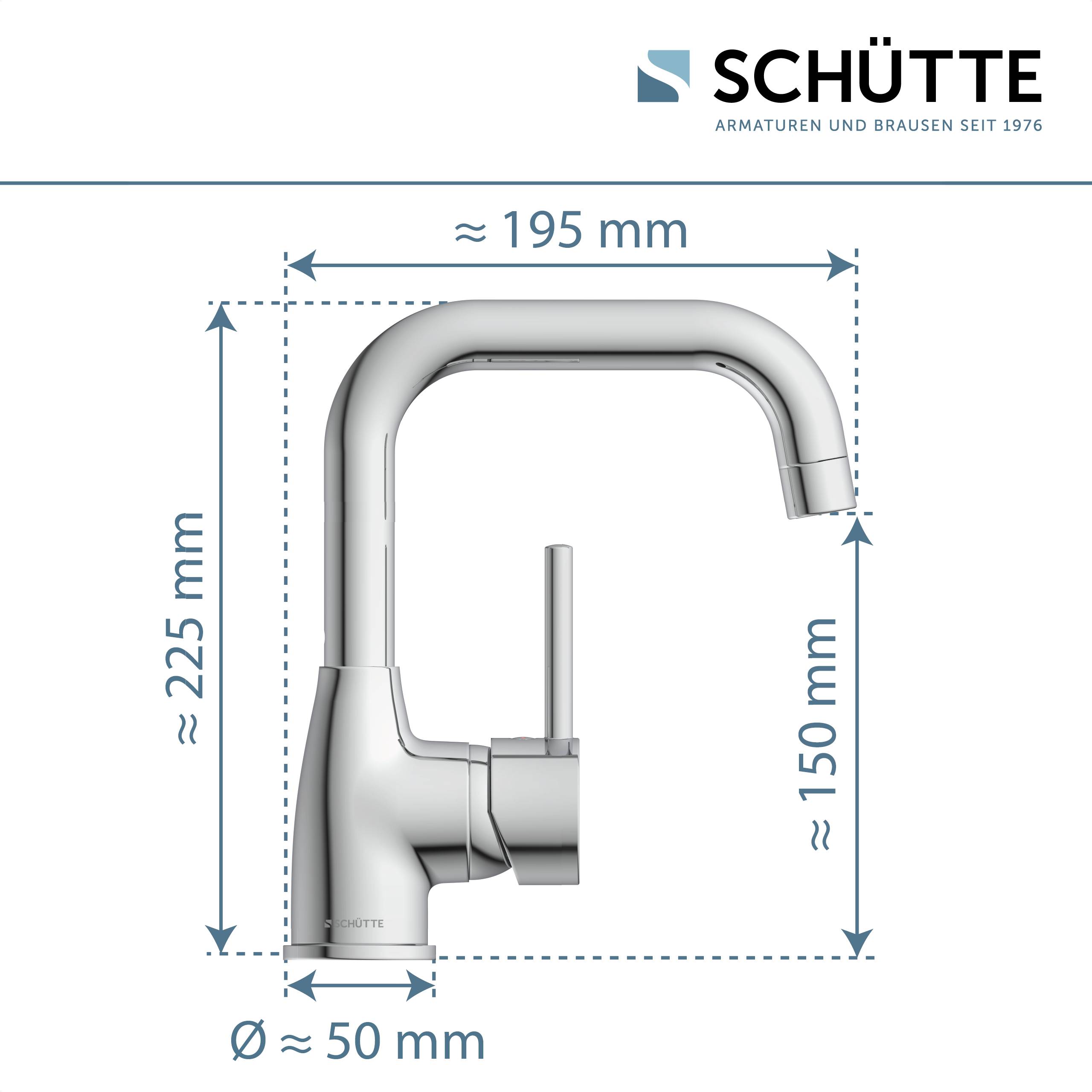 RAVENNA Waschtischarmatur, Chrom
