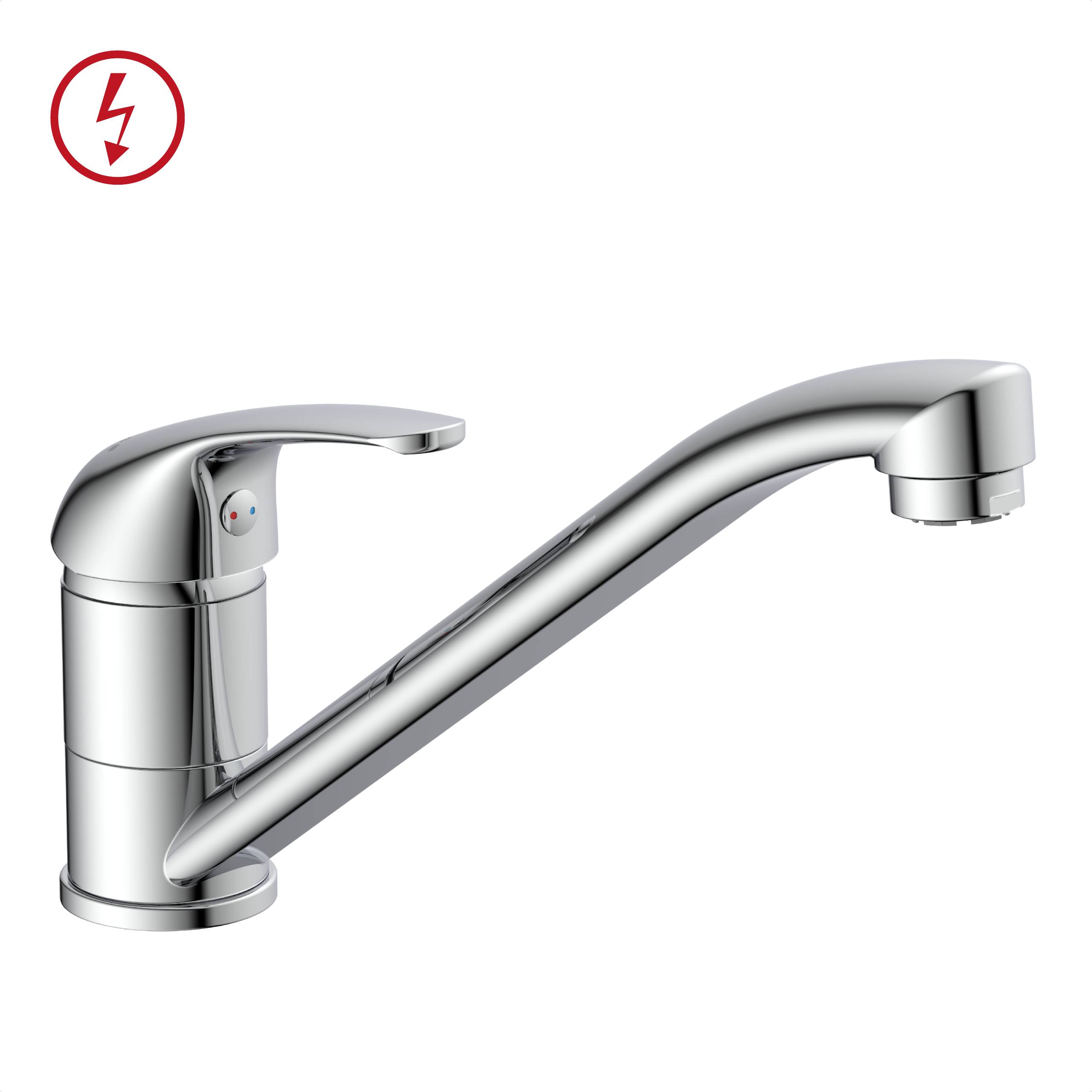 GENUA Spültischarmatur Niederdruck, Chrom