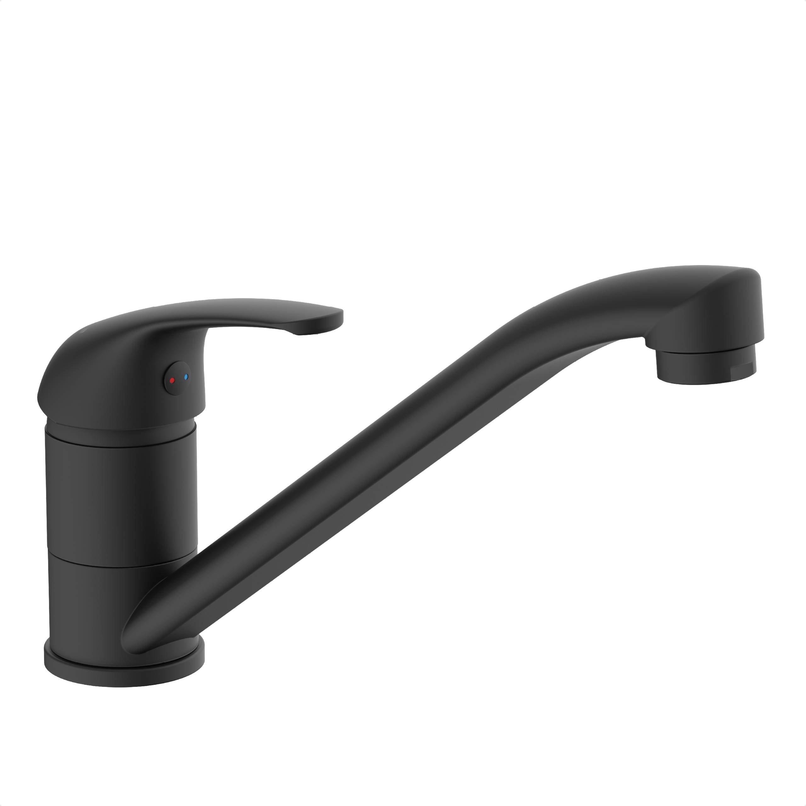 GENUA Spültischarmatur, Schwarz matt